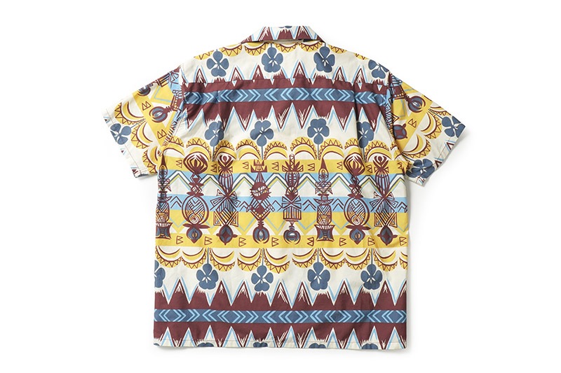 SUN SURF 󥵡 Ⱦµ ϥ RAYON HAWAIIAN SHIRT TROPICAL WOODCUT  SS39504