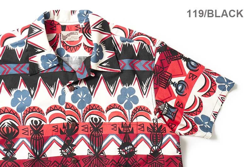 SUN SURF 󥵡 Ⱦµ ϥ RAYON HAWAIIAN SHIRT TROPICAL WOODCUT  SS39504