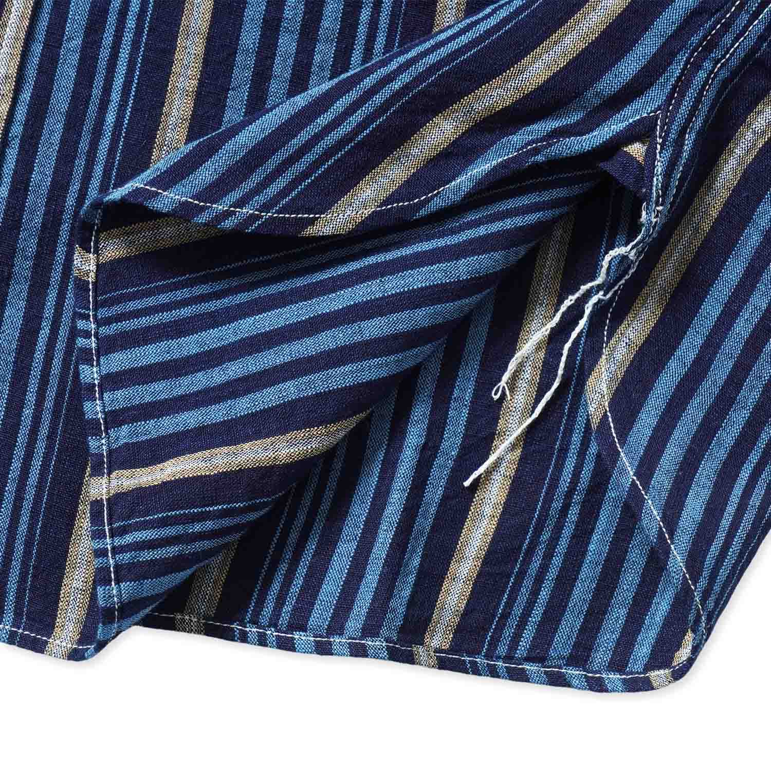 SUGAR CANE ���奬�������� Ĺµ ����� "FICTION ROMANCE 5.5oz. INDIGO STRIPE WORK SHIRT"  SC29592