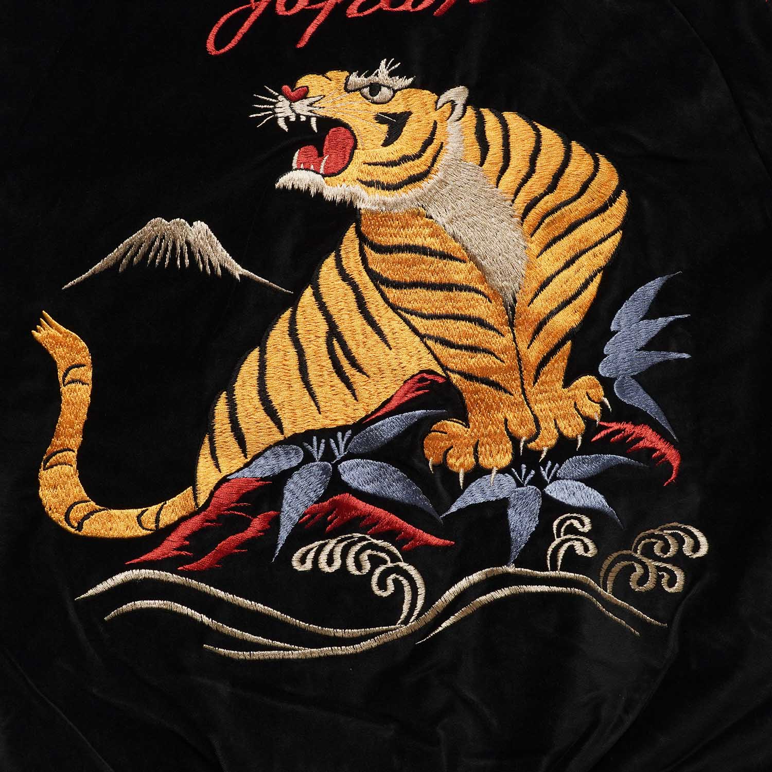 ��2026ǯ1��2��ȯ���TAILOR TOYO �ơ��顼���� ��������� Mid 1950s Style Velveteen Souvenir Jacket <br>��GOLD DRAGON & GOLD TIGER�� �� ��JAPAN MAP�� TT15840-119