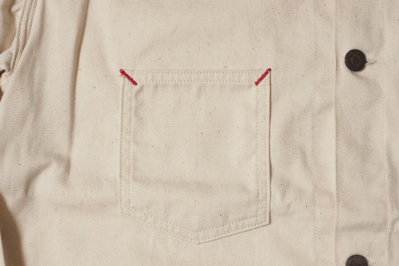 ͽʡWAREHOUSE ϥ 㥱å Lot 2194 "WHITE TWILL 4POCEKTS COVERALL" 2194(23SS)