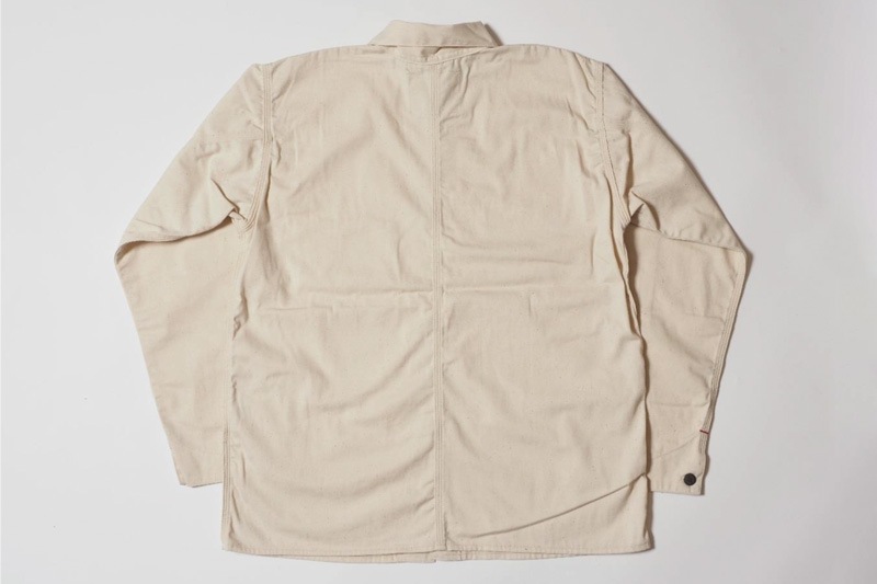 ͽʡWAREHOUSE ϥ 㥱å Lot 2194 "WHITE TWILL 4POCEKTS COVERALL" 2194(23SS)