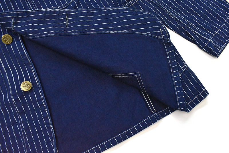 HEADLIGHT إåɥ饤 㥱å "9oz. WABASH STRIPE WORK COAT" HD15304
