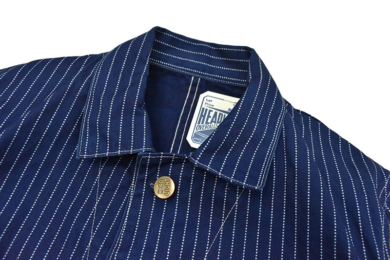 HEADLIGHT إåɥ饤 㥱å "9oz. WABASH STRIPE WORK COAT" HD15304