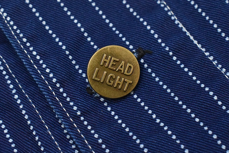 HEADLIGHT إåɥ饤 㥱å "9oz. WABASH STRIPE WORK COAT" HD15304