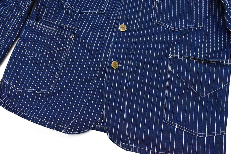 HEADLIGHT إåɥ饤 㥱å "9oz. WABASH STRIPE WORK COAT" HD15304