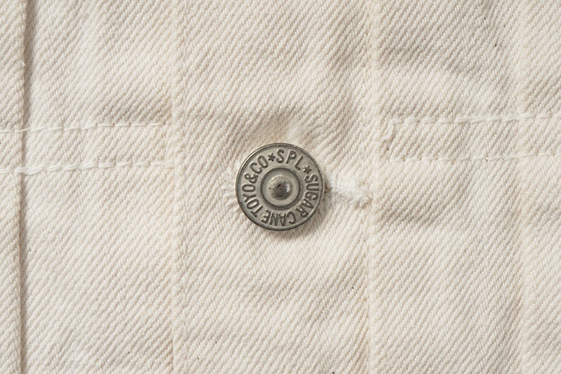 SUGAR CANE ���奬�������� �ǥ˥� ���㥱�å� "13oz. WHITE DENIM JACKET 1953 MODEL" SC15720
