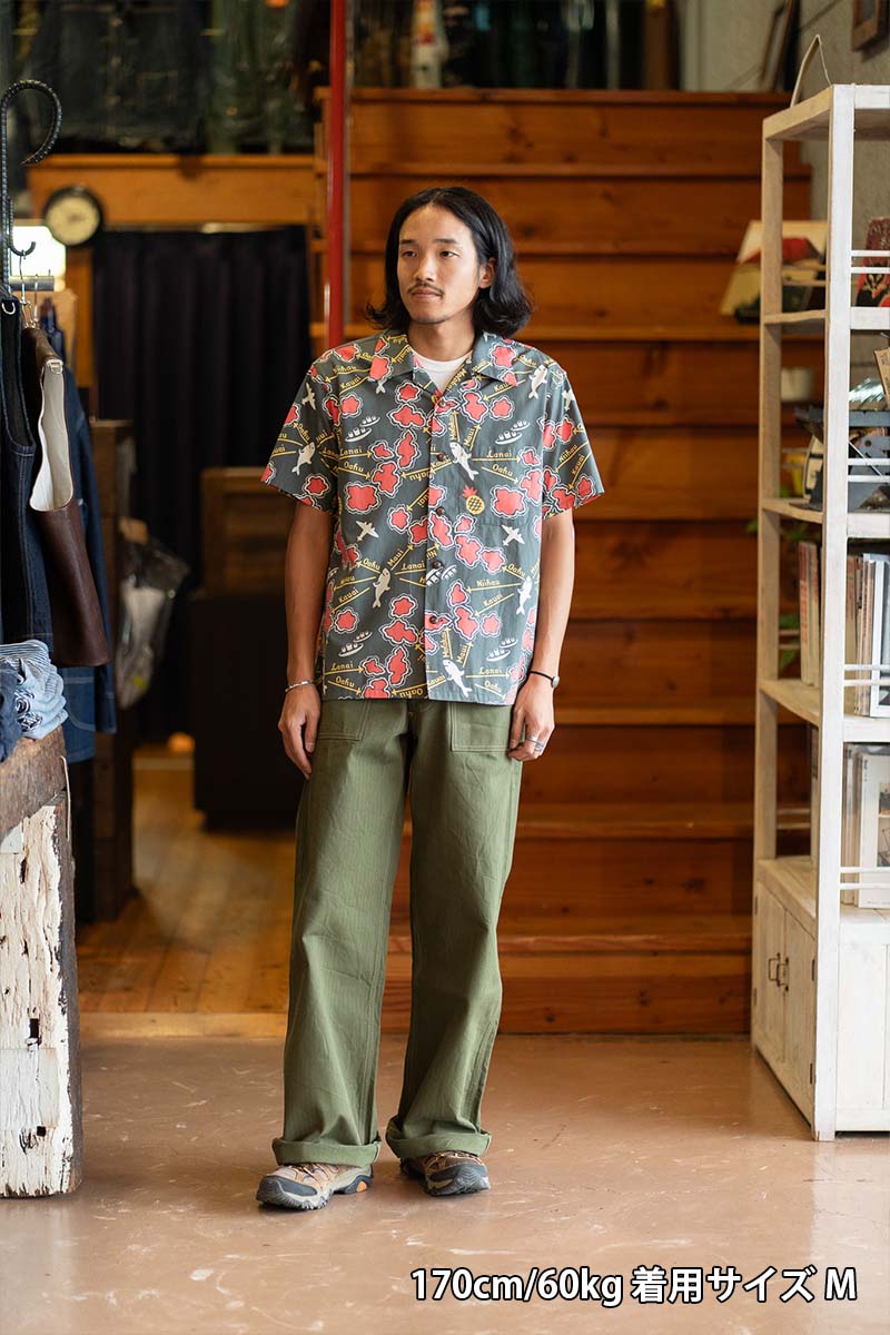 SUN SURF 󥵡 Ⱦµ ϥ RAYON HAWAIIAN SHIRT ROUND TRIP  SS39505