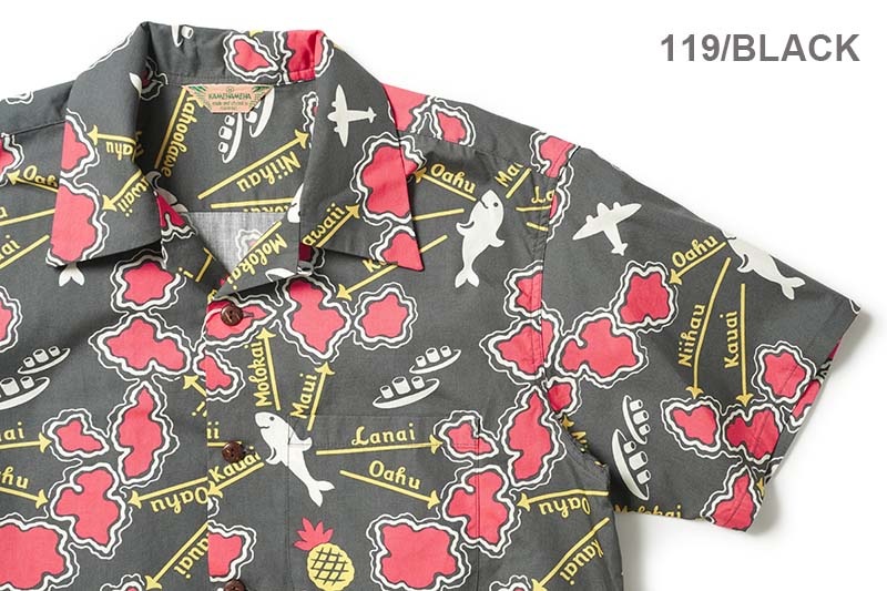 SUN SURF 󥵡 Ⱦµ ϥ RAYON HAWAIIAN SHIRT ROUND TRIP  SS39505
