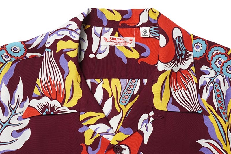 SUN SURF 󥵡 Ⱦµ ϥ RAYON HAWAIIAN SHIRT PARADISE FLOWER  SS39416