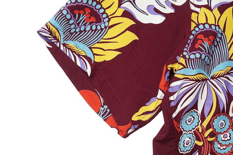 SUN SURF 󥵡 Ⱦµ ϥ RAYON HAWAIIAN SHIRT PARADISE FLOWER  SS39416