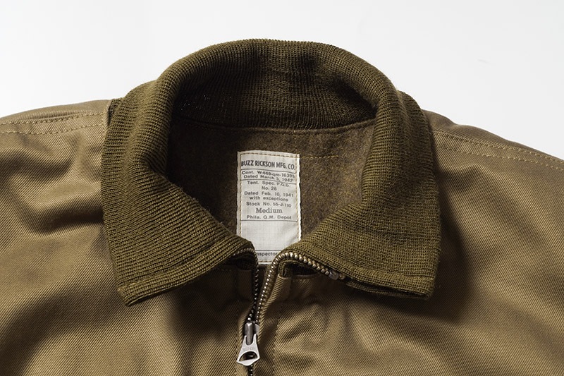 BUZZ RICKSON'S Хꥯ 㥱å Type TANKERS SLASH POCKET "BUZZ RICKSON MFG. CO." BR15755