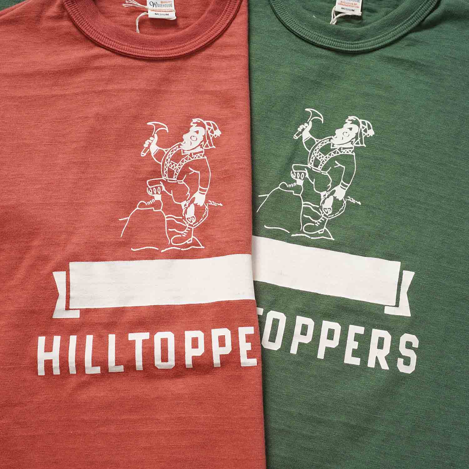 WAREHOUSE �������ϥ��� Ⱦµ T����� Lot 4601 "HILLTOPPERS" 4601-HILLTOPPERS(26SS)