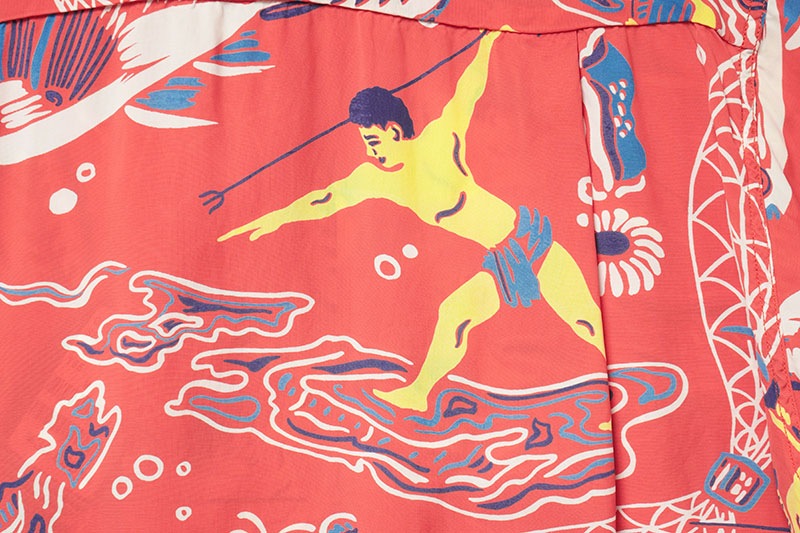 SUN SURF ���󥵡��� Ⱦµ�����ϥ���� 2023 KEONI OF HAWAII ��WAIKIKI REEF�� SS39134