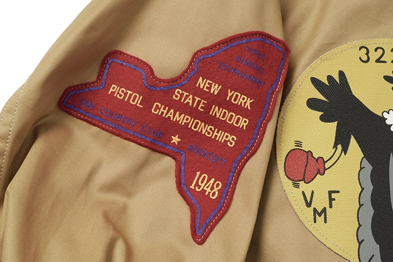 WAREHOUSE ϥ 㥱å  Lot 2219 M-421a JKT USMCR M-421A VMF322  "FIGHTING COCKS" åץꥱ  2219-APP(24SS)