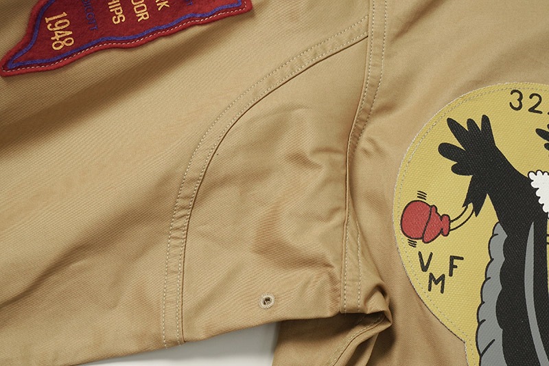 WAREHOUSE ϥ 㥱å  Lot 2219 M-421a JKT USMCR M-421A VMF322  "FIGHTING COCKS" åץꥱ  2219-APP(24SS)
