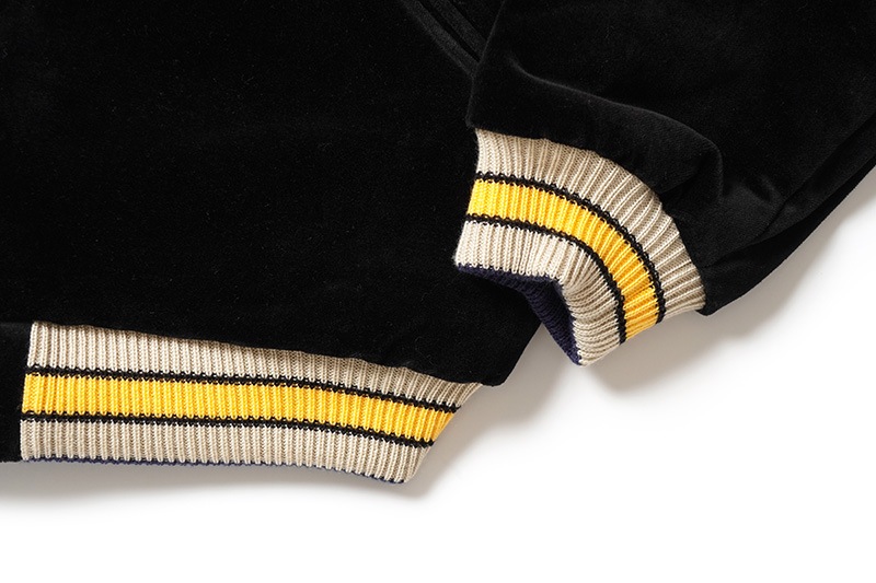 TAILOR TOYO ơ顼  Mid 1950s Style Velveteen Souvenir Jacket  ROARING TIGER  WHITE EAGLE  TT15544-119