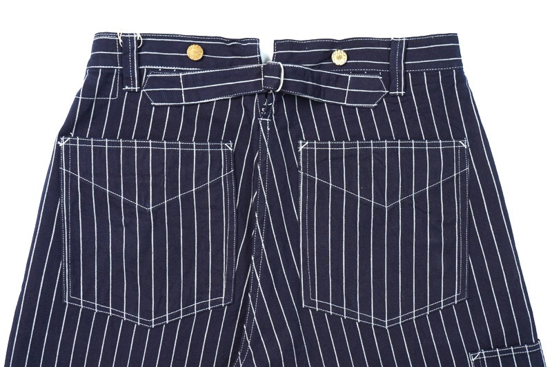 HEADLIGHT إåɥ饤 ѥ "HEADLIGHT 8oz. SPECIAL WOVEN STRIPE DENIM WAIST OVERALLS" HD42499