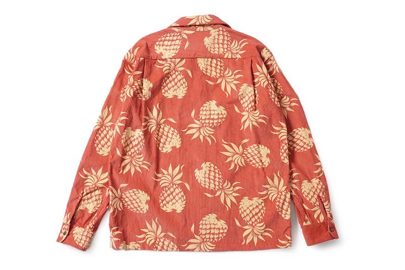 SUN SURF ���󥵡��� Ĺµ ����� CORDUROY OPEN SHIRT  "DUKE'S PINEAPPLE" SS29580