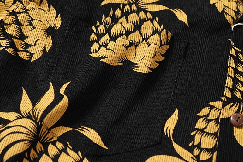 SUN SURF ���󥵡��� Ĺµ ����� CORDUROY OPEN SHIRT  "DUKE'S PINEAPPLE" SS29580