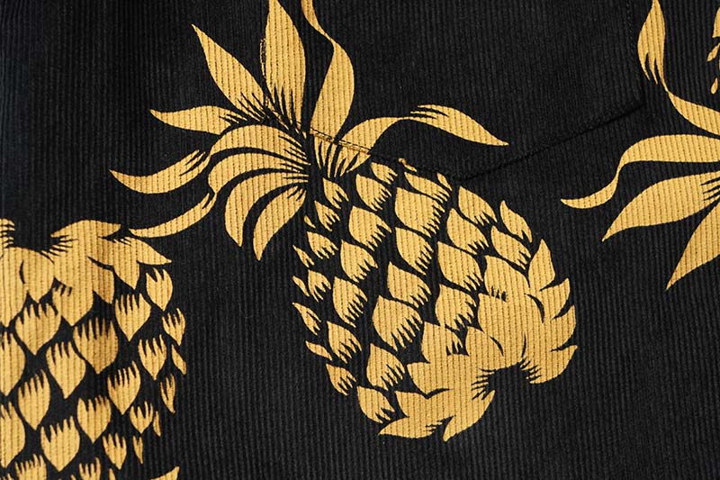 SUN SURF ���󥵡��� Ĺµ ����� CORDUROY OPEN SHIRT  "DUKE'S PINEAPPLE" SS29580