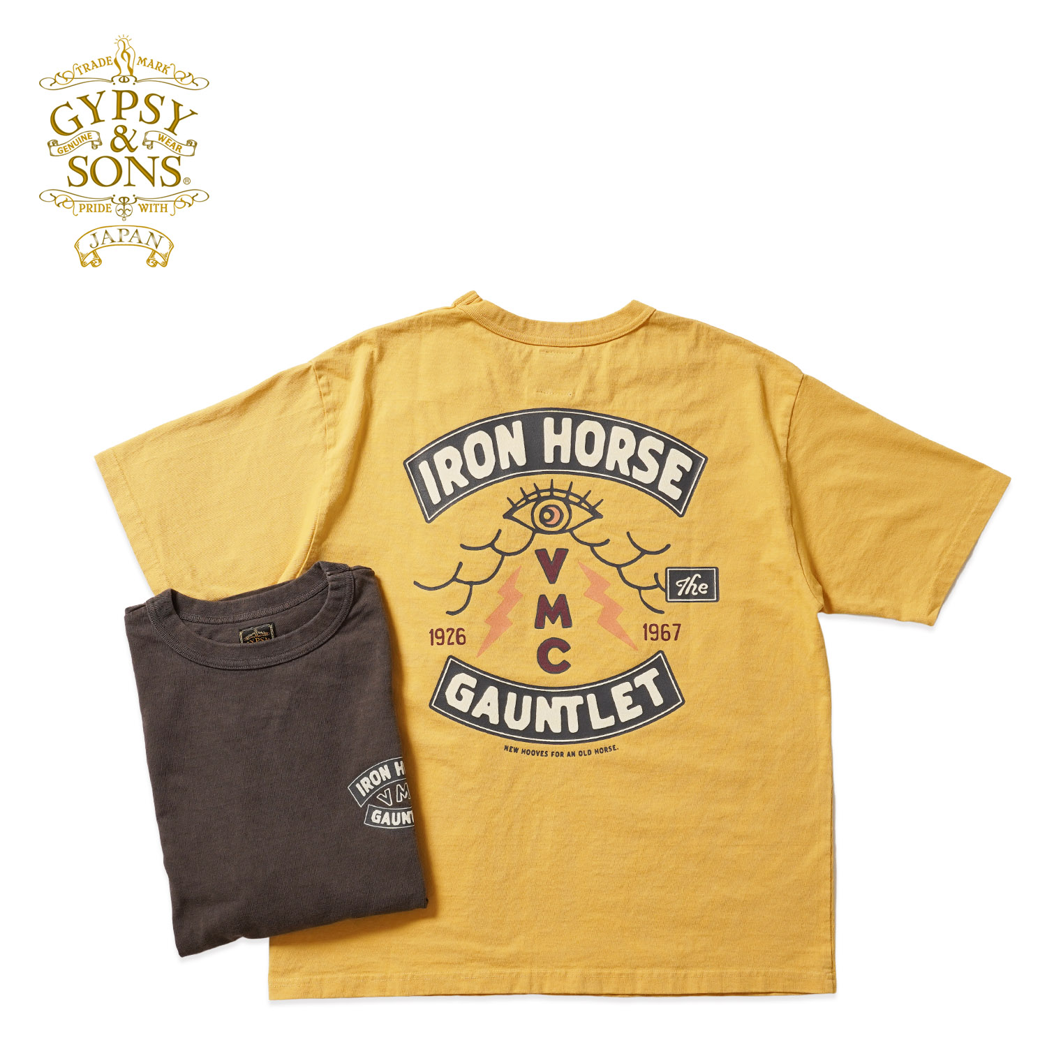 GYPSY&SONS ���ץ���&���� Ⱦµ T�����  "VMC PATCH TEE"  GS2549947
