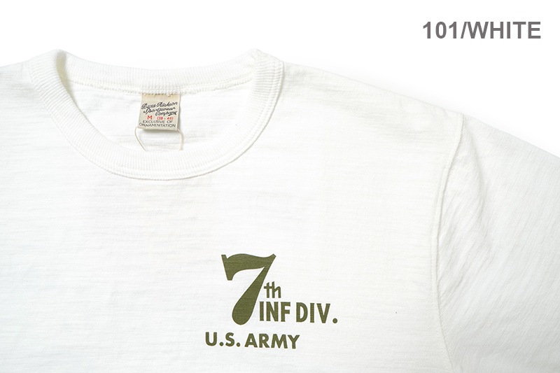 BUZZ RICKSON'S Хꥯ ȾµT "S/Y TEE 7th INFANTRY" BR79370