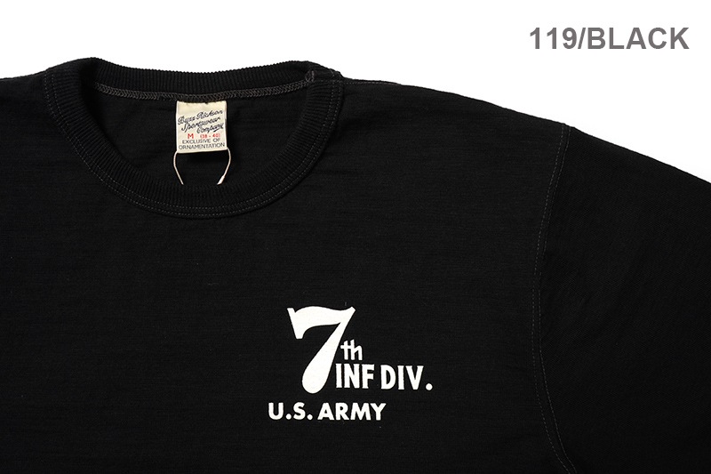 BUZZ RICKSON'S Хꥯ ȾµT "S/Y TEE 7th INFANTRY" BR79370