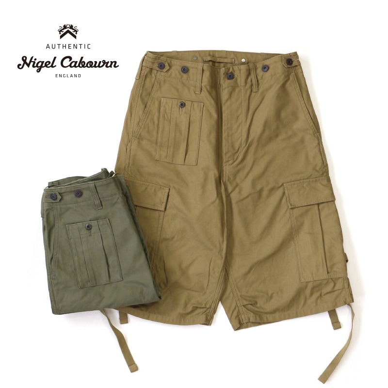 Nigel Cabourn �ʥ������륱���ܥ�  ���硼�ȥѥ��  "ARMY CARGO SHORT"  80500051012
