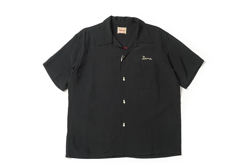 STYLE EYES �������륢���� Ⱦµ �����  RAYON BOWLING SHIRT  "I.F.A"  SE39457