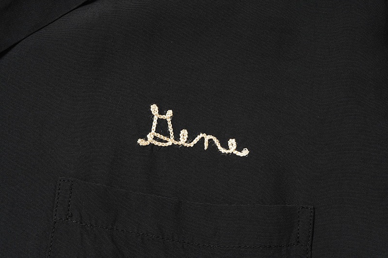 STYLE EYES �������륢���� Ⱦµ �����  RAYON BOWLING SHIRT  "I.F.A"  SE39457