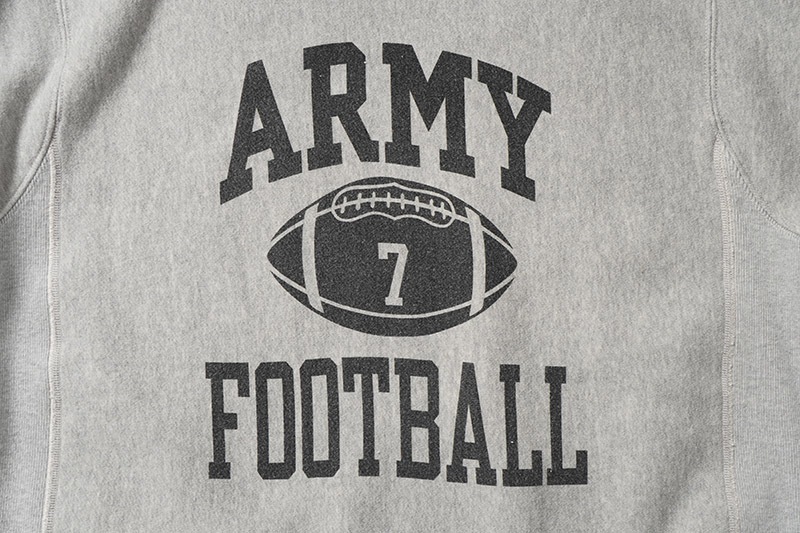 BUZZ RICKSON'S �Х��ꥯ���� �������åȡ��ȥ졼�ʡ� HORIZONTAL KNITTING SWEAT SHIRT ��ARMY FOOTBALL�� BR69644