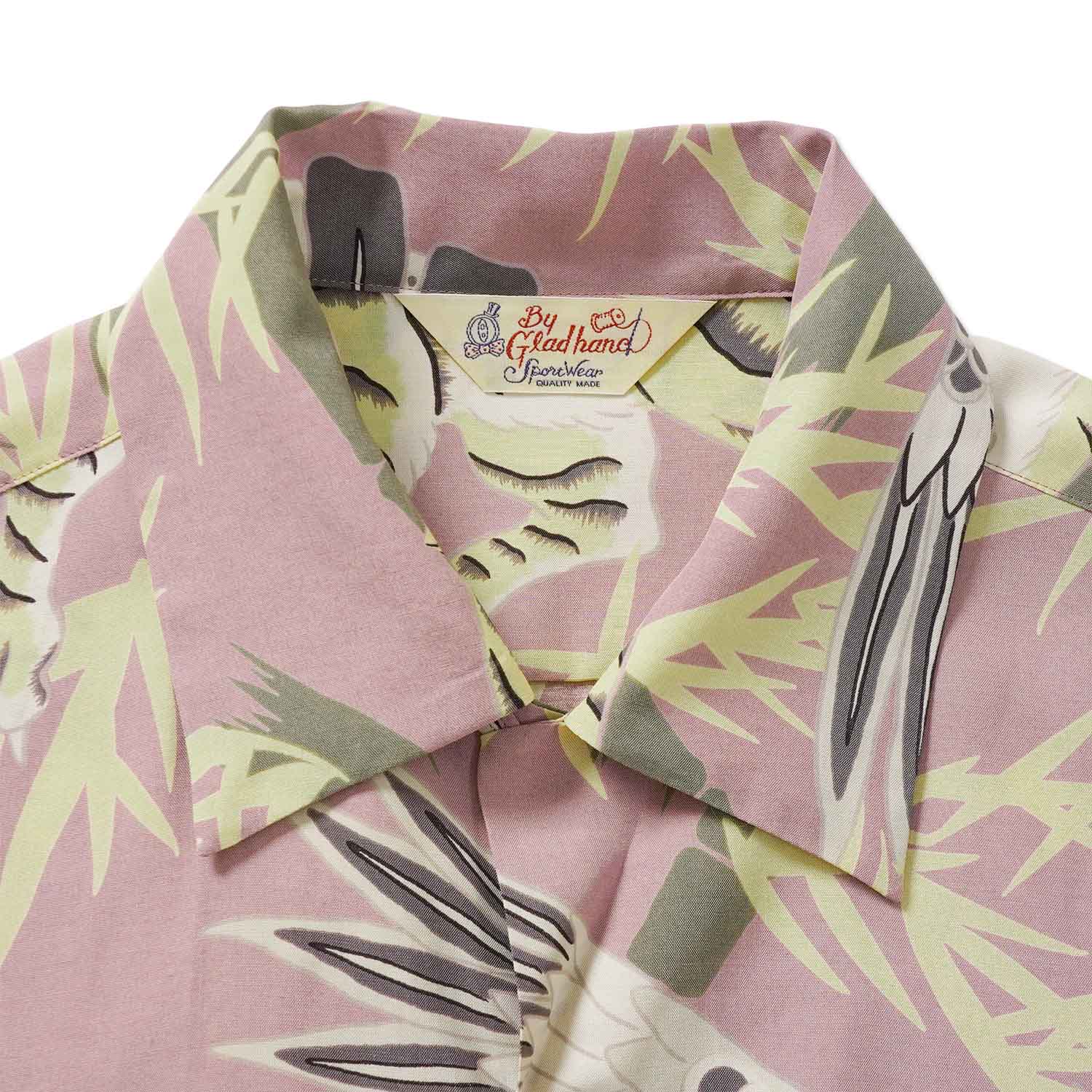 GLAD HAND ����åɥϥ�� Ĺµ ����� "GLAD RAW - L/S HAWAIIAN SHIRT"  BYGH6107