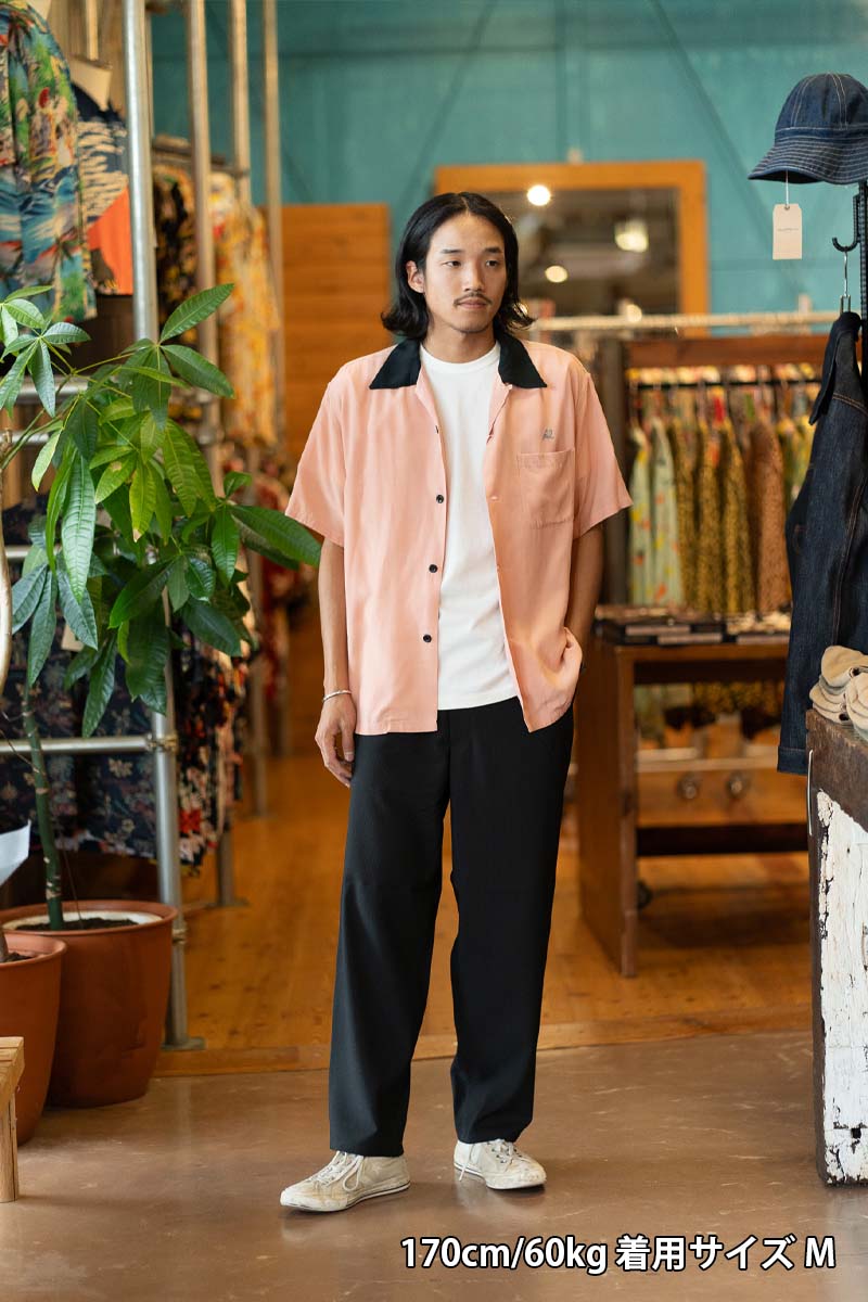 STYLE EYES �������륢���� Ⱦµ �����  RAYON BOWLING SHIRT  ��JAX BEER��  SE39458