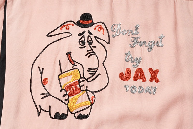 STYLE EYES �������륢���� Ⱦµ �����  RAYON BOWLING SHIRT  ��JAX BEER��  SE39458