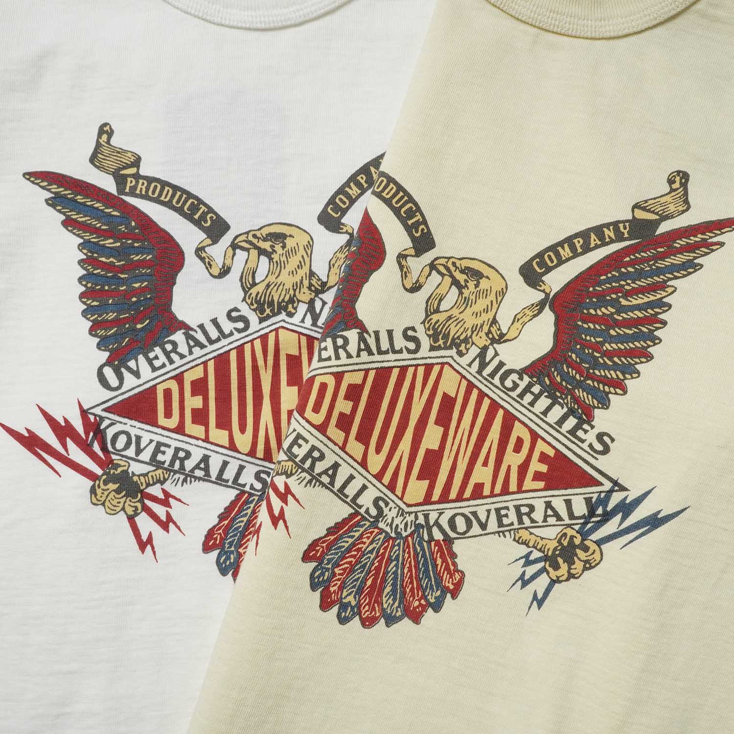 DELUXEWARE �ǥ�å��������� Ⱦµ T����� "EAGLE BRAND"  BRGX-262