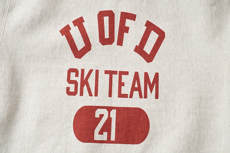 WAREHOUSE �������ϥ��� �������åȡ��ȥ졼�ʡ� Lot.483 "U OF D"  483-UOFD(25AW)