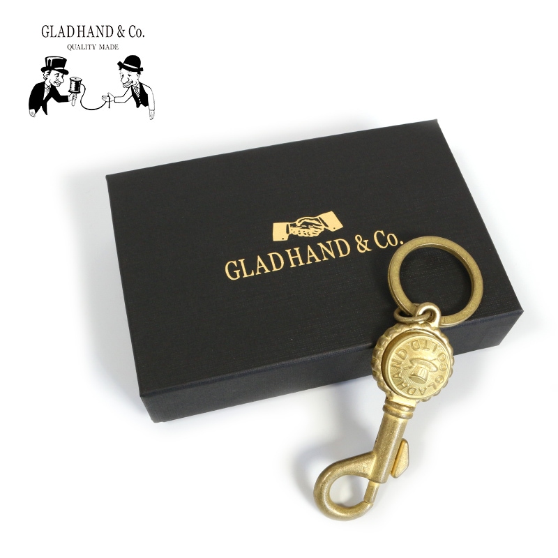 glad hand グラッドハンド キーホルダー・キーリング GLAD HAND グラッドハンド キーホルダー SWIVEL SNAP KEY HOLDER