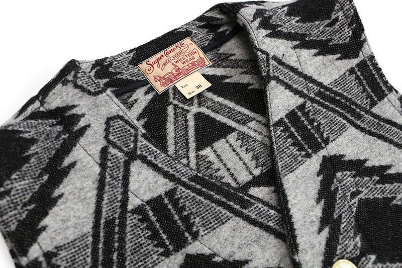 SUGAR CANE ���奬�������� �٥��� ��NATIVE AMERICAN WOOL BLANKET VEST�� SC15224