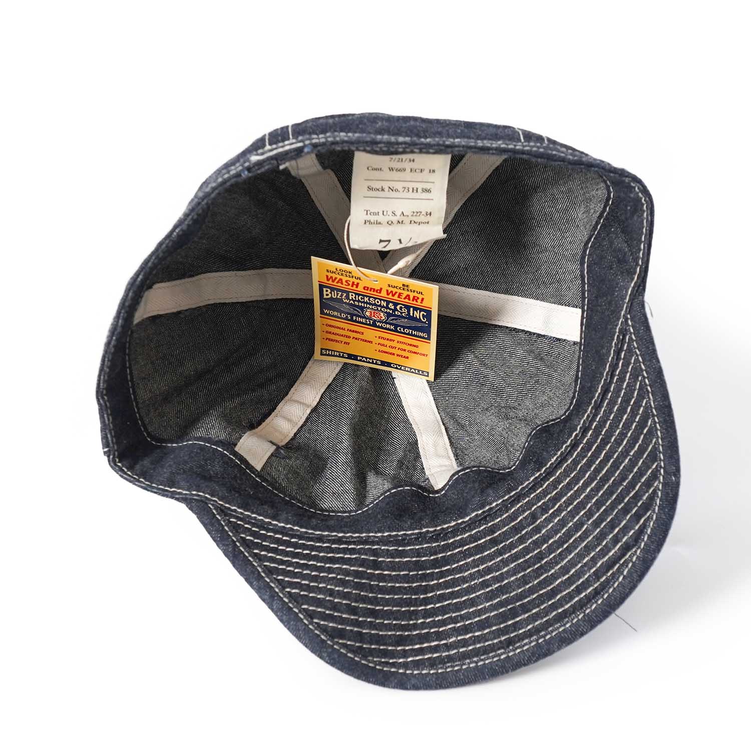 BUZZ RICKSON'S �Х��ꥯ���� ˹�� ����å� "ARMY DENIM CAP" BR02308