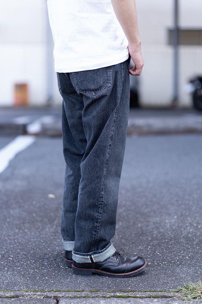 SUGAR CANE ���奬�������� �ѥ�� "14.25oz. BLACK DENIM 1947 HARD WASH MODEL (REGULAR STRAIGHT) "   SC42460H