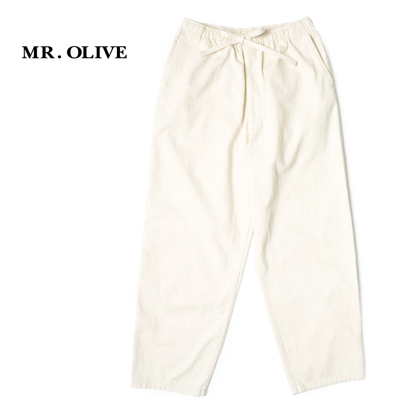 MR.OLIVE �ߥ��������꡼�� �ѥ�� "RINSE WASH 8oz DENIM / RELAX TAPERED EASY PAN"  M251105