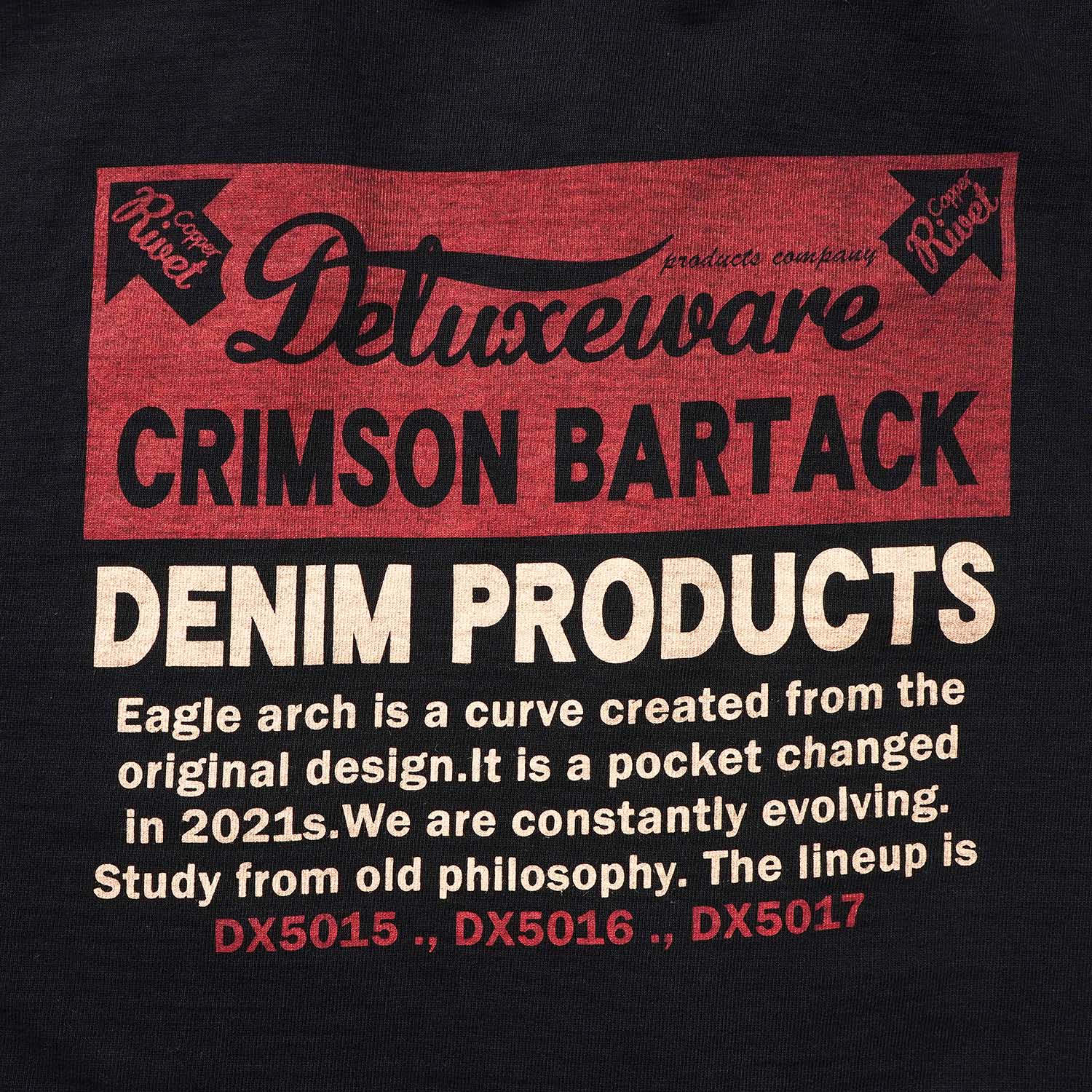 DELUXEWARE �ǥ�å��������� Ĺµ T�����  "CRIMSON BARTACK"  BRGX-264