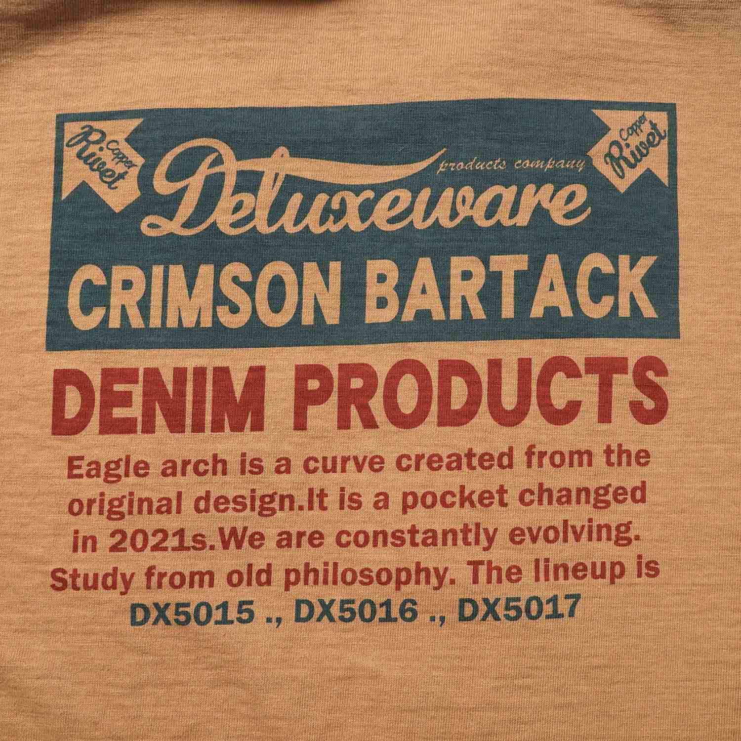 DELUXEWARE �ǥ�å��������� Ĺµ T�����  "CRIMSON BARTACK"  BRGX-264