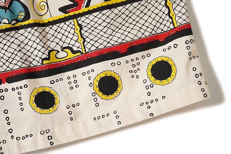 STAR OF HOLLYWOOD ���������֥ϥꥦ�å� Ⱦµ ����� BROAD COTTON OPEN SHIRT "SEA VOYAGE" SH38392