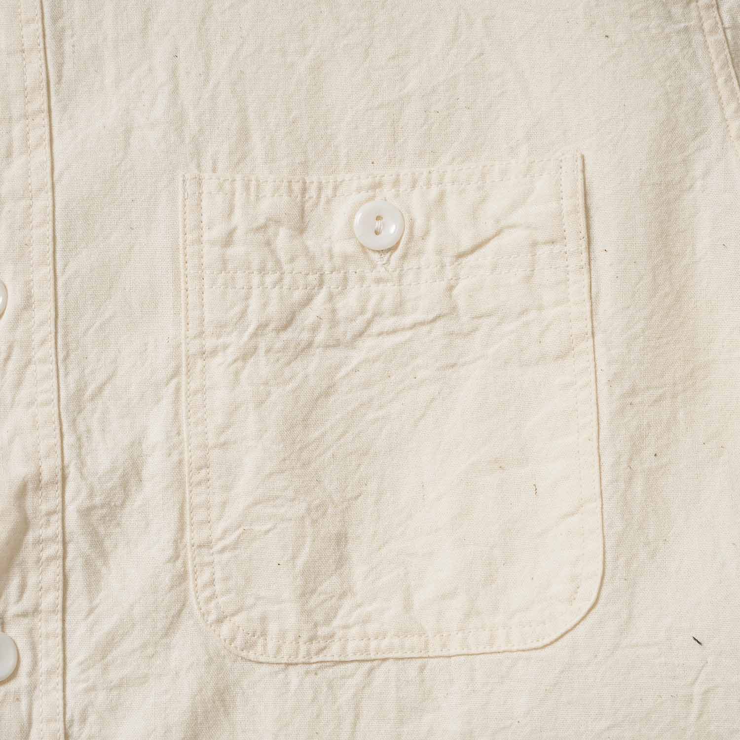 BUZZ RICKSON'S �Х��ꥯ���� Ĺµ����� ��WHITE CHAMBRAY WORK SHIRT�� BR25996