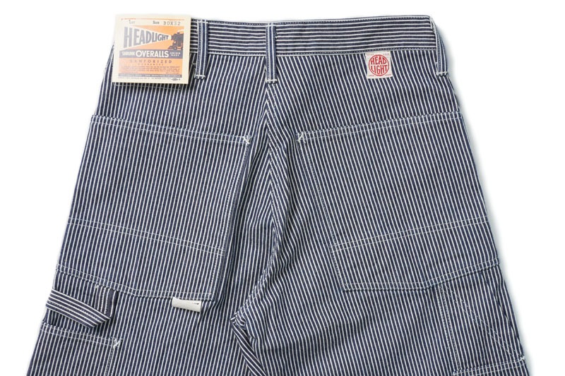 HEADLIGHT �إåɥ饤�� �ѥ��   "11oz. HICKORY STRIPE DUNGAREES"  HD42457