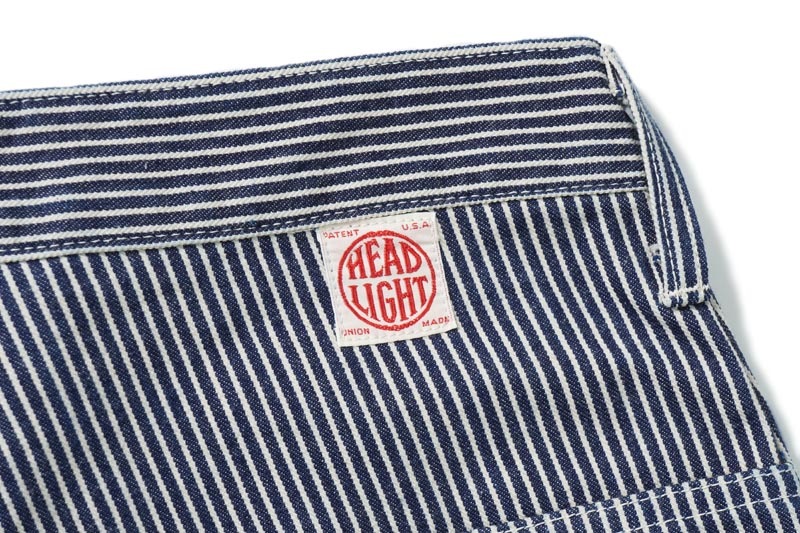 HEADLIGHT �إåɥ饤�� �ѥ��   "11oz. HICKORY STRIPE DUNGAREES"  HD42457