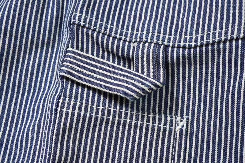 HEADLIGHT �إåɥ饤�� �ѥ��   "11oz. HICKORY STRIPE DUNGAREES"  HD42457