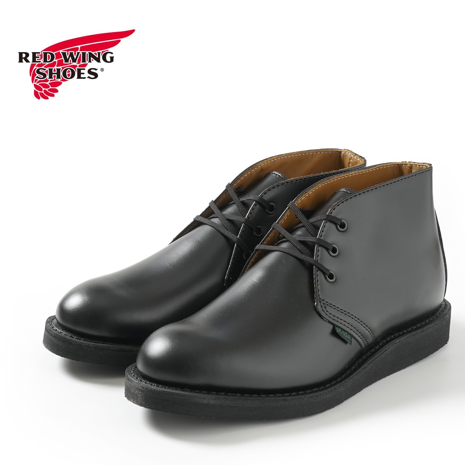 RED WING ��åɥ����� ����֡��� ��POSTMAN CHUKKA BLACK��  Style No.9196